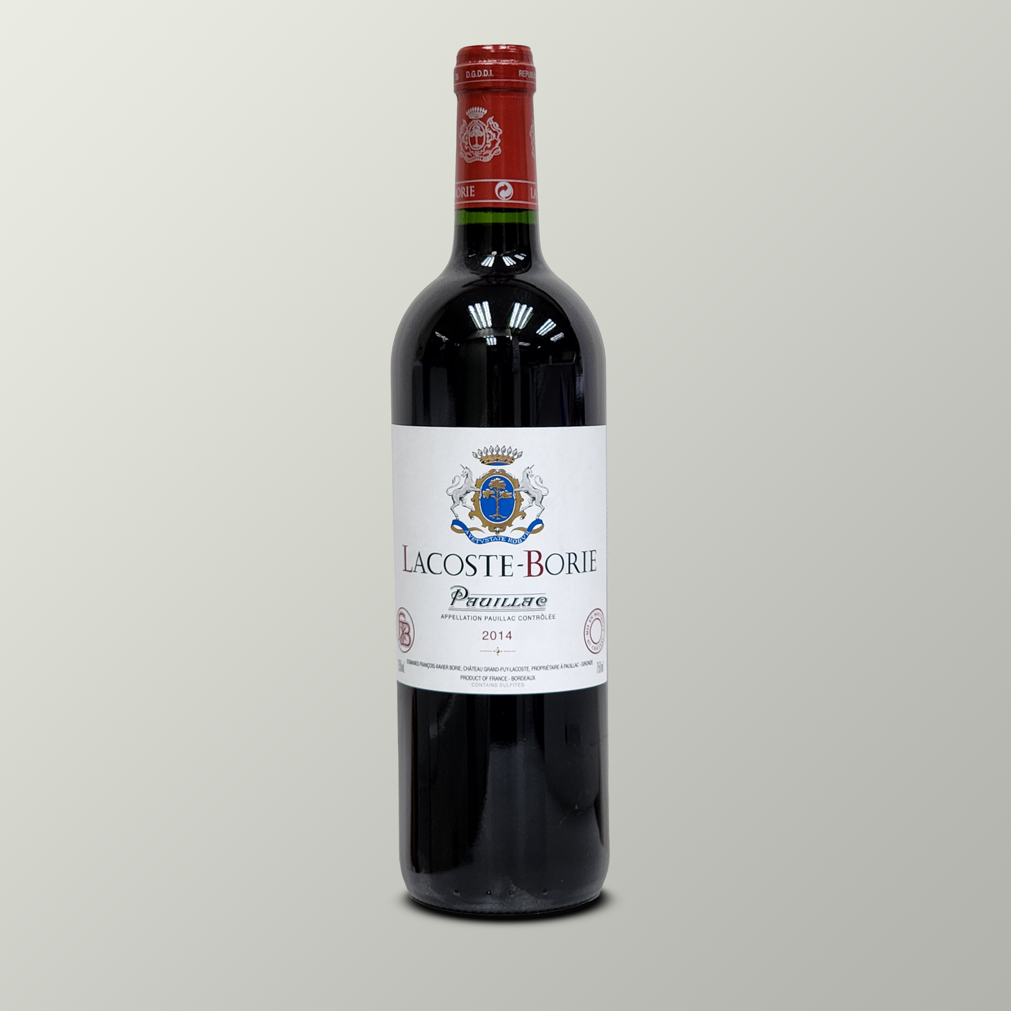 Chateau Grand-Puy-Lacoste 'Lacoste-Borie' 2014 (JS88)